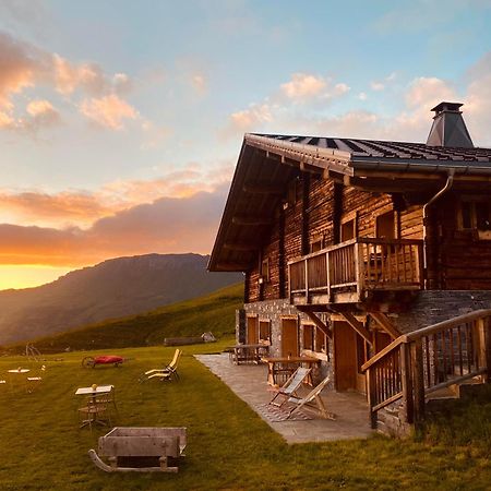 Chambres Et Tables D'Hotes Le Choton A Nono - Col Du Joly Beaufortain Hauteluce Buitenkant foto